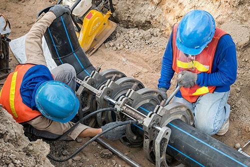 Water pipeline Montreal